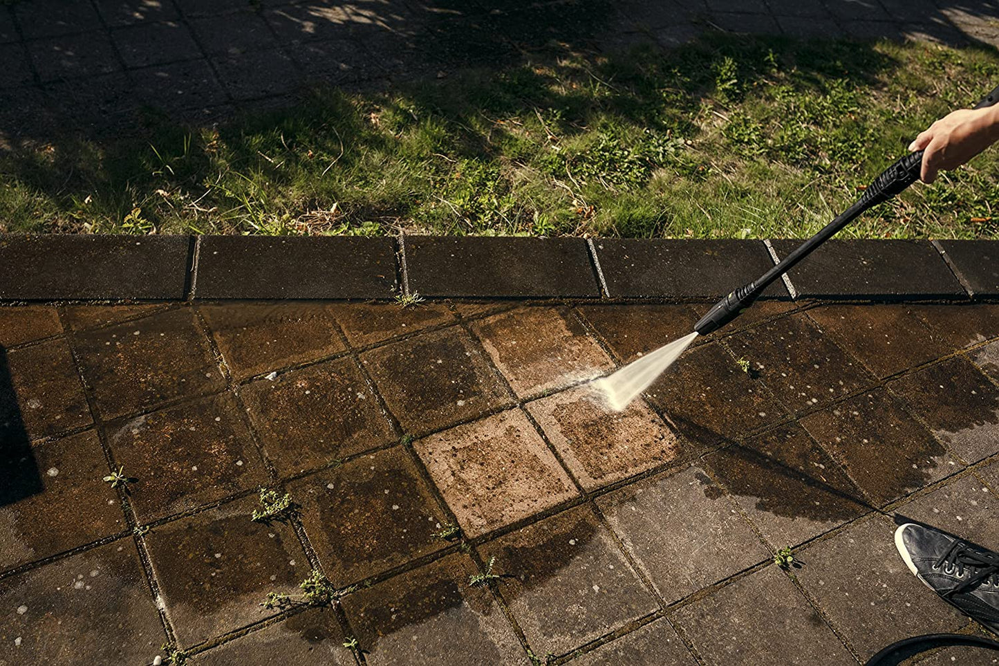 Greenworks 5104007UK G30 120 Bar Pressure Washer, 1500 W, 240 V, Green - SmartGatelb