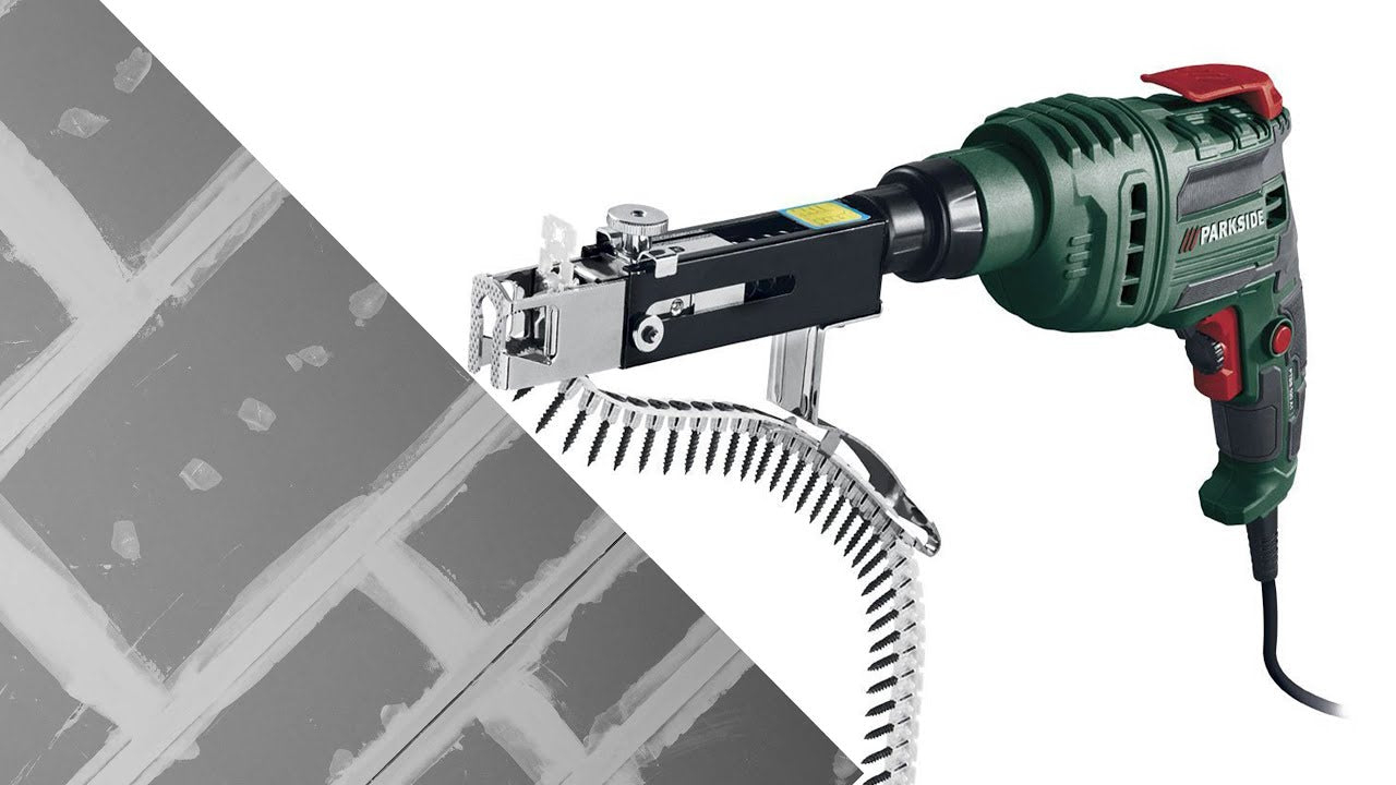 PARKSIDE PTBS 520 A1 DRYWALL SCREWDRIVER 520W 0-4500RPM - SmartGatelb